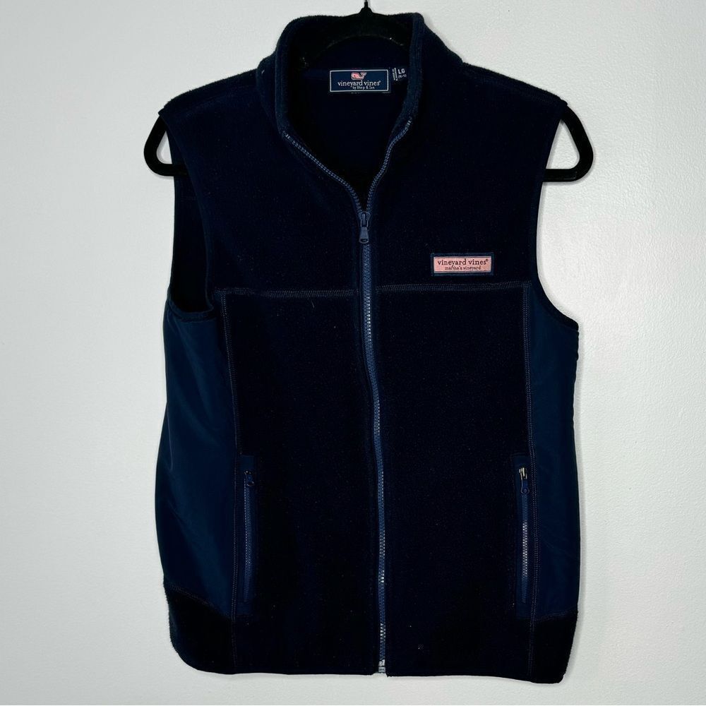 Vineyard vines zip up jacket vest size L(16-18)